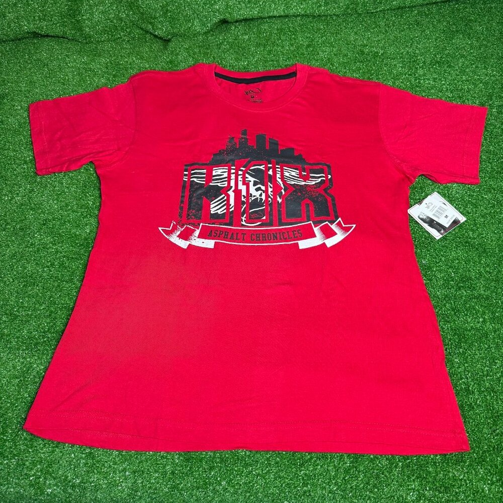 K1X Nation of Hoop Wolf Gang Play Hard Streetwear Basketball Urban T Shirt M NEW